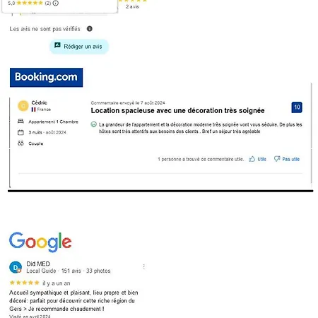 Appartement L' Orchidee De *